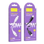 Cable Charger (C to I) PD20W hoco X96 (1m) - ខ្សែសាក hoco X96 Hyper PD សម្រាប់ iPhone (1m)