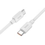 Cable Charger (C to C) 60W hoco X96 (1m) - ខ្សែសាក ល្បឿនលឿន hoco X96 60W Type-C ទៅ Type-C (1m)