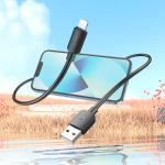 Cable Charger iPhone hoco X96 (1m) - ខ្សែសាក hoco X96 សម្រាប់ iPhone (1m)