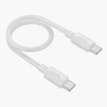 Cable Charger (C to C) 60W hoco X96 (L=0.25M) - ខ្សែសាក ល្បឿនលឿន hoco X96 Hyper 60W Type-C ទៅ Type-C (0.25ម៉ែត)