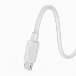 Cable Charger (C to C) 60W hoco X96 (L=0.25M) - ខ្សែសាក ល្បឿនលឿន hoco X96 Hyper 60W Type-C ទៅ Type-C (0.25ម៉ែត)