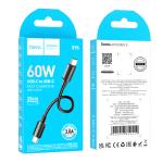 Cable Charger (C to C) 60W hoco X96 (L=0.25M) - ខ្សែសាក ល្បឿនលឿន hoco X96 Hyper 60W Type-C ទៅ Type-C (0.25ម៉ែត)