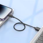 Cable Charger iPhone hoco X96 (L=0.25M) - ខ្សែសាក hoco X96 Hyper សម្រាប់ iPhone (L=0.25M)