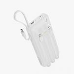 Power Bank 10000mAh hoco J146 set 3in1 - ថ្មជំនួយ hoco J146 10000មីលីអំពែ ឈុតក្បាល 3