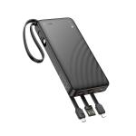 Power Bank 10000mAh hoco J146 set 3in1 - ថ្មជំនួយ hoco J146 10000មីលីអំពែ ឈុតក្បាល 3