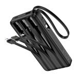 Power Bank 10000mAh hoco J146 set 3in1 - ថ្មជំនួយ hoco J146 10000មីលីអំពែ ឈុតក្បាល 3