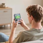 Game console hoco GA40 handheld - ម៉ាស៊ីនហ្គេមដៃ hoco GA40 អេក្រង់បញ្ឈរ