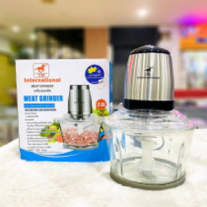 Food processor grinder glass bowl 2L - ម៉ាស៊ីនកិនសាច់ ក្រឡកញ្វក់ 2L