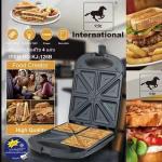 Sandwich maker double side KJ-126B - ម៉ាស៊ីនគៀបសាំងវិចភ្លោះ KJ-126B