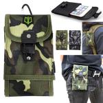 Waist bag case Fabric Army Para BWN06 - កាបូបចង្កេះ ក្រណាត់ BWN06