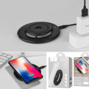 Charger Wireless HOCO CW9 - ឆ្នាំងសាកអត់ប្រើខ្សែ ហូកូ CW9