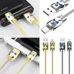 Cable Charger Hoco U30 Type C - ខ្សែសាកដែក ហូកូ U30ក្បាលTypeC