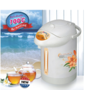 Electric thermo pot keep warm 2.8L  - បំពង់ទឹកក្ដៅអគ្គិសនី KM-28A ថ្មី