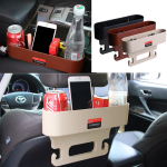 Car Seat Crevice Organizer 2Cup holder LW-1618 - ប្រអប់ដាកប្រឡោះកៅអីឡាន ប្រឡោះ២កែវ LW-1618​