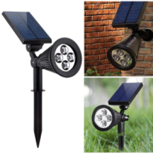 Solar 4LED spot light - អំពូលសឡា ៤គ្រាប់