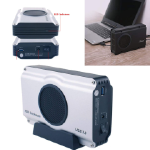 Hard Drive Box 3.5" aluminum USB 3.0 - ប្រអប់ផ្ទេឯកសារ អាលុយមីញ៉ូម USB 3.0