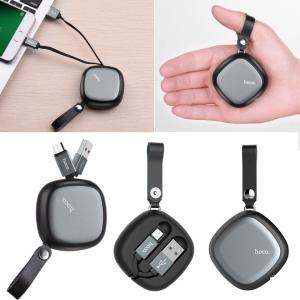 Cable Charger Hoco U33 Micro - ខ្សែសាកទាញ ហូកូ U33ក្បាលMicro