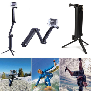 Selfie Stick Tripod 3Ways GoPro  - ដងថតបីក្រណាត់ Gopro