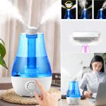 Humidifier Double Spray - ម៉ាស៊ីនចំហាយទឹក បាញ់ផ្សែង 2
