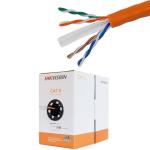 Cable network CAT6 Hikvision roll 305m - ខ្សែអ៊ីនធ័រណេត ហ៊ិកវីស៊ីន 305ម៉ែត