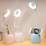 Desk Lamp LED with Pen keeper TYX8045 - អំពូលដាក់លើតុមាន និងប្រអប់ដាក់ប៊ិច TYX8045