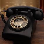 Antique Desk Rotary Telephone - ទូរសព្ទ័បូរាណ ដាក់លើតុប្រើស៊ីម