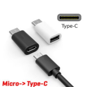 Converter Micro USB to Type C - ឌុយបំឡែង Micro to Type-C