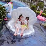 Air Inflatable floating Pearl SR-23 - ពោងអណ្ដែតទឹក រៀងគុជខ្យង