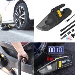 Cleaner Car Vacuum 4in1 Air Pump CZK-6631 LCD - ម៉ាស៊ីនប៉ូមធូលី+សប់កង CZK-6631 LCD