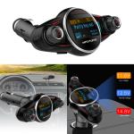 Car Bluetooth FM transmitter BT08 - ប្លូធូឡាន FM បញ្ជូនសំលេង BT08