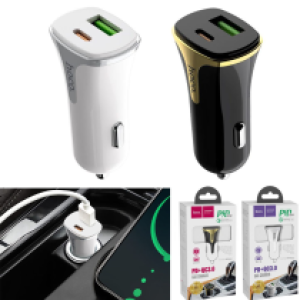 Power Car Charger Hoco Z31A(PD+QC3.0) - ឆ្នាំសាកក្នុឡាន ហូកូ Z31A រុនសាក 2