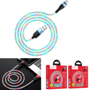 Cable Charger LED hoco U85 Micro 1.2m - ខ្សែសាកភ្លើង ហូកូ​ U85 ម៉ាយក្រូ