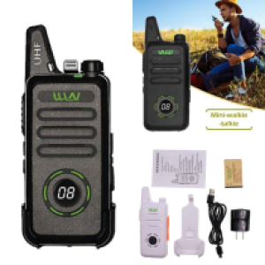 Walkie Talkie WLN KD-C1 Plus UHF 400-470MHz - អៃកូម KD-C1 Plus UHF 400-470MHz