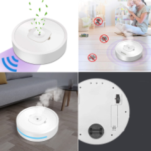 Humidifier mobile robot - ម៉ាស៊ីនចំហាយទឹក​ រត់ចល័ត