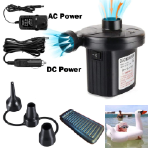Air Pump power AC-220V+DC-12V 2in1 - ម៉ាស៊ីនបូមខ្យល AC-220V-DC-12V 2in1