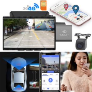 Camera Car 2in1 with back camera+GPS+Sim F8 - កាមេរ៉ាឡាន F8 មានកាមេរ៉ាក្រោយ+GPS+Sim