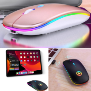 Mouse Wireless Rechargeable A2 - ម៉ៅឥតខ្សែរសាកថ្ម ស្តើង A2