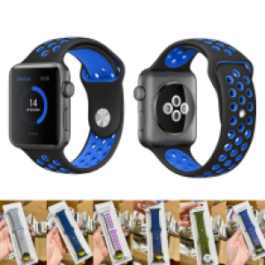 Strap silicon sport SWS04 iWatch 38/40mm - ខ្សែរនាឡិការជ័រទន់ SWS04 iWatch 38/40mm