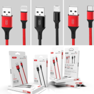 Cable Charger XO NB143 Micro - ខ្សែសាក បី អ៊ិចអូ NB143 ម៉ាយក្រូ