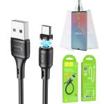 Cable Charger Magnetic hoco X52 Micro - ខ្សែសាកក្បាលដែកឆក់ ហូកូ X52 Micro