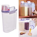 Storage Box Kitchen clear plastic 2000ml - កំប៉ុងជ័រដាក់គ្រឿងតេស 2លីត