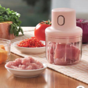 Garlic grinder USB charging  - ម៉ាស៊ីនក្រឡុកគ្រឿងសាកថ្ម
