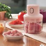 Garlic grinder USB charging  - ម៉ាស៊ីនក្រឡុកគ្រឿងសាកថ្ម