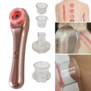 Vacuum cupping therapy and Scraping Body Guasha - ម៉ាស៊ីនកោសជប់ខ្យល់សាកថ្ម
