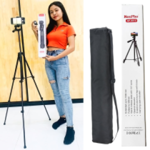 Holder Stand Tripod NeePho NP-8810 1.4m+Remote - ជើងត្រៃផត NeePho NP-8810 កំពស់ 1.4ម មានតេឡេ