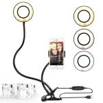 Holder LED Selfie Ring Live XO -BGD001 - ជើងចាប់ទូរសព្ទ័មាន អិលអីឌី XO -BGD001