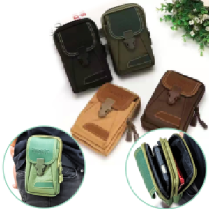 Waist bag case Fabric Army Para BWN14 - កាបូបចង្កេះ ក្រណាត់ BWN14