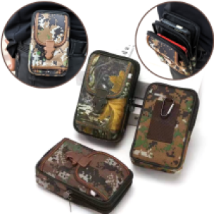 Waist bag case Fabric Army Para BWN16 - កាបូបចង្កេះ ក្រណាត់ BWN16