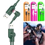 Cable Charger KAKU KSC-374 TypeC - ខ្សែសាកក្រណាត់ KAKU KSC-374 Type-C