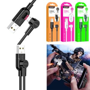 Cable Charger KAKU KSC-374 Micro - ខ្សែសាកក្រណាត់ KAKU KSC-374 Micro